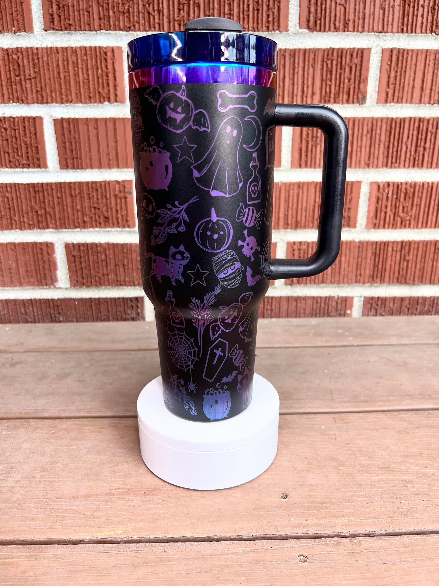 Engraved Halloween Candy Tumbler