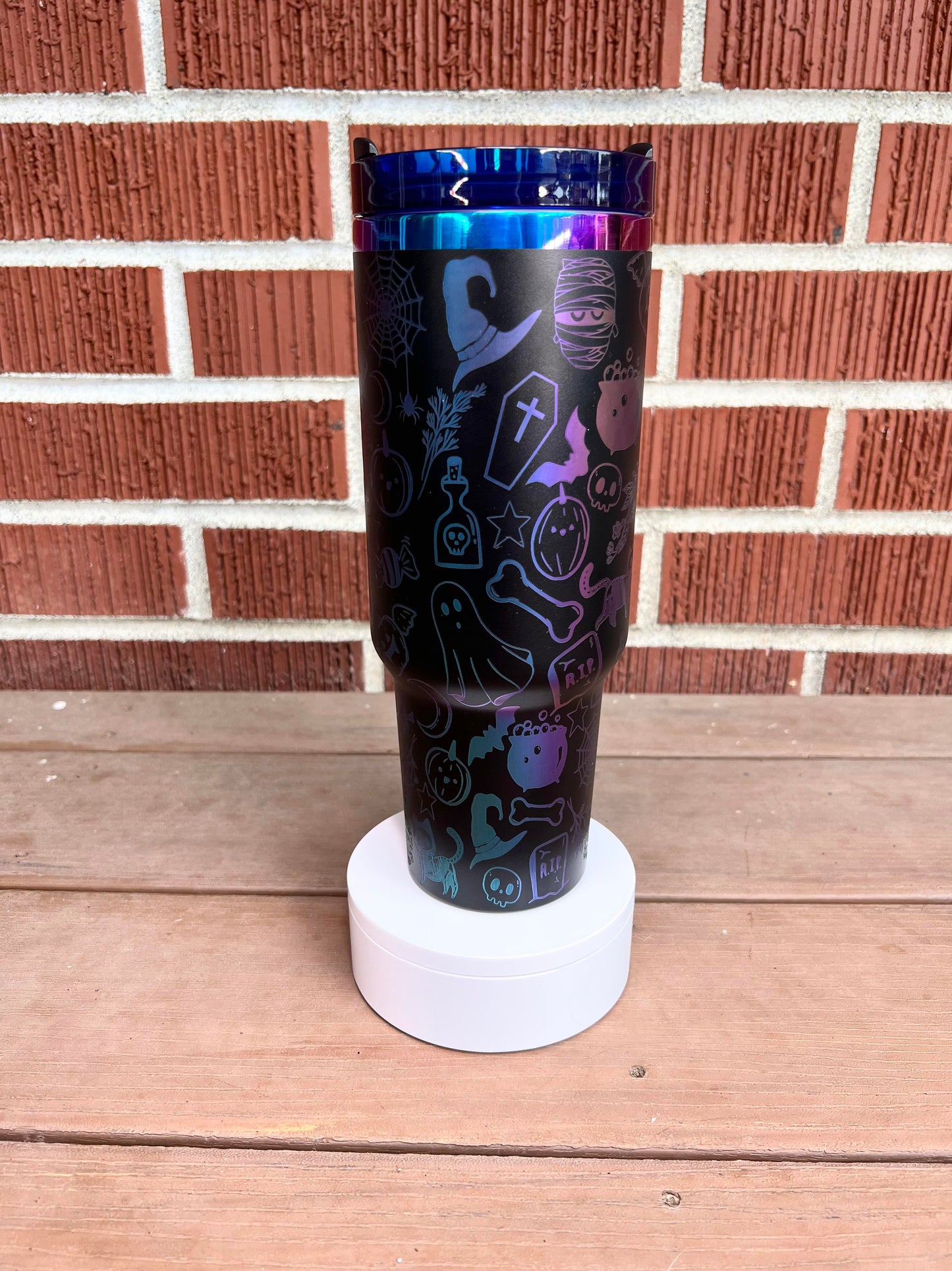 Engraved Halloween Candy Tumbler