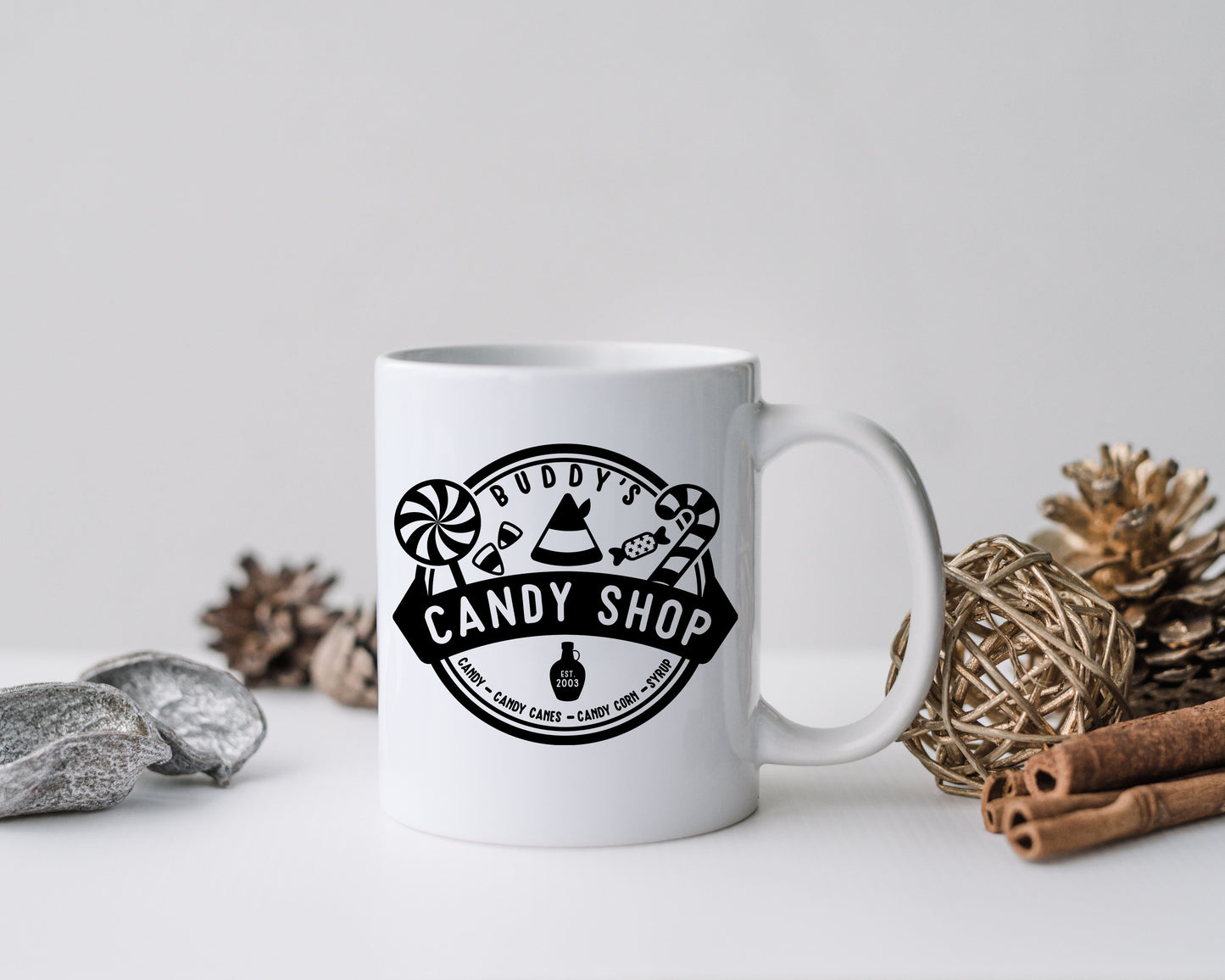 Buddy’s Candy Shop || Mug