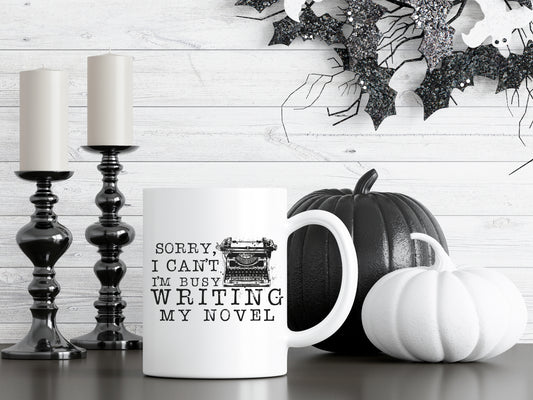 Busy Writing my Novel || Mug