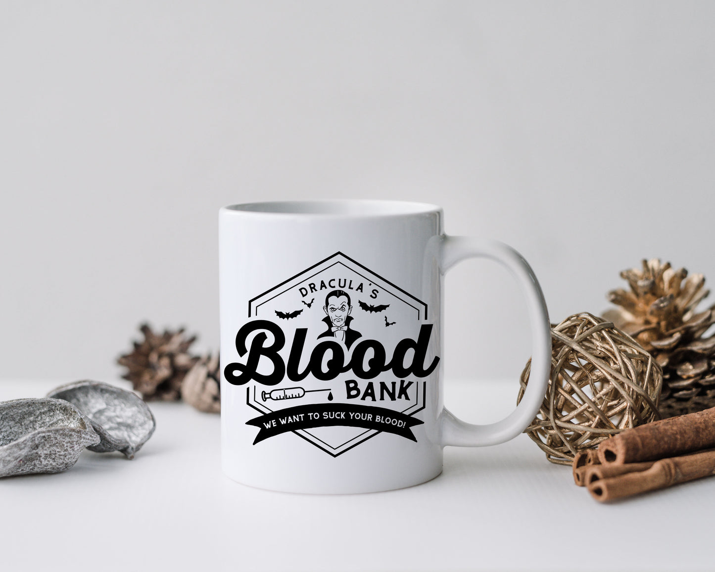 Dracula’s Blood Bank || Mug