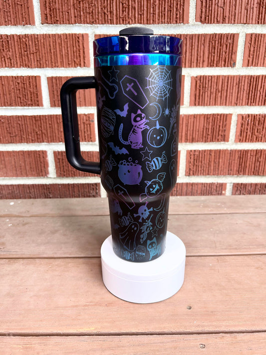 Engraved Halloween Tumbler