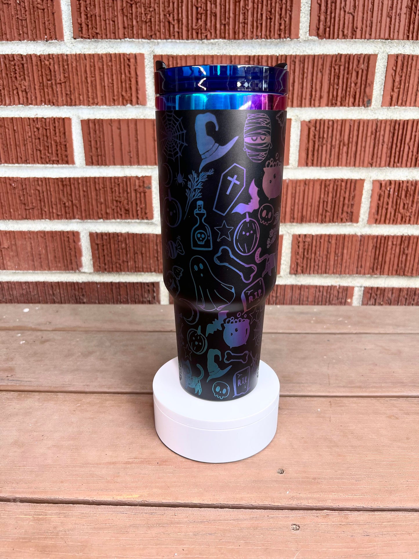 Engraved Halloween Tumbler