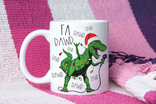 Dino Sing Fa La La || Mug